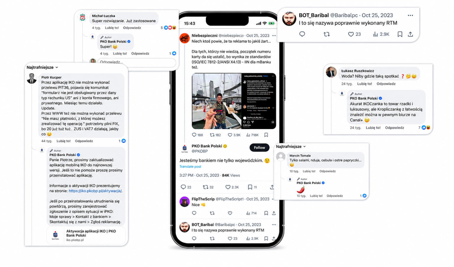 konceptika x pko bank polski komunikacja social media moderacja