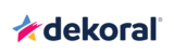 Logo agencji marketingowej z kolorowymi kształtami